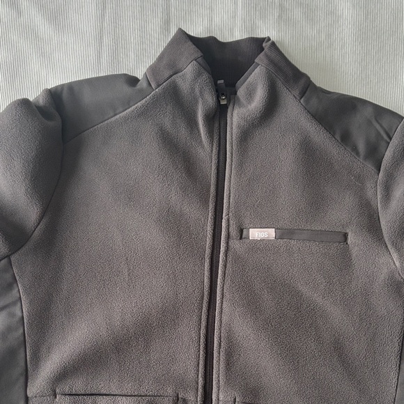Figs dark grey work jacket Jacket - Picture 3 of 7